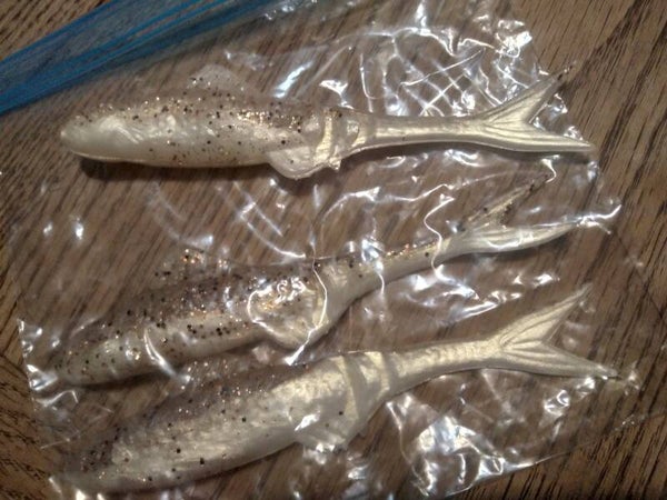 Soft plastic lures