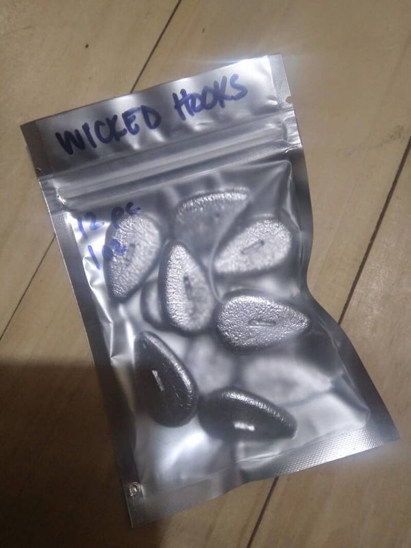Flat no roll sinkers 1oz