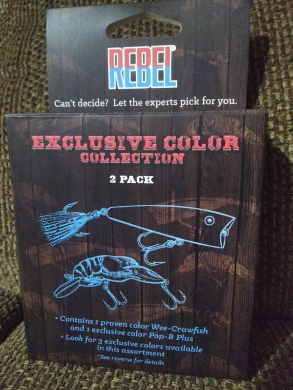 Rebel mystery lure box 2 pc