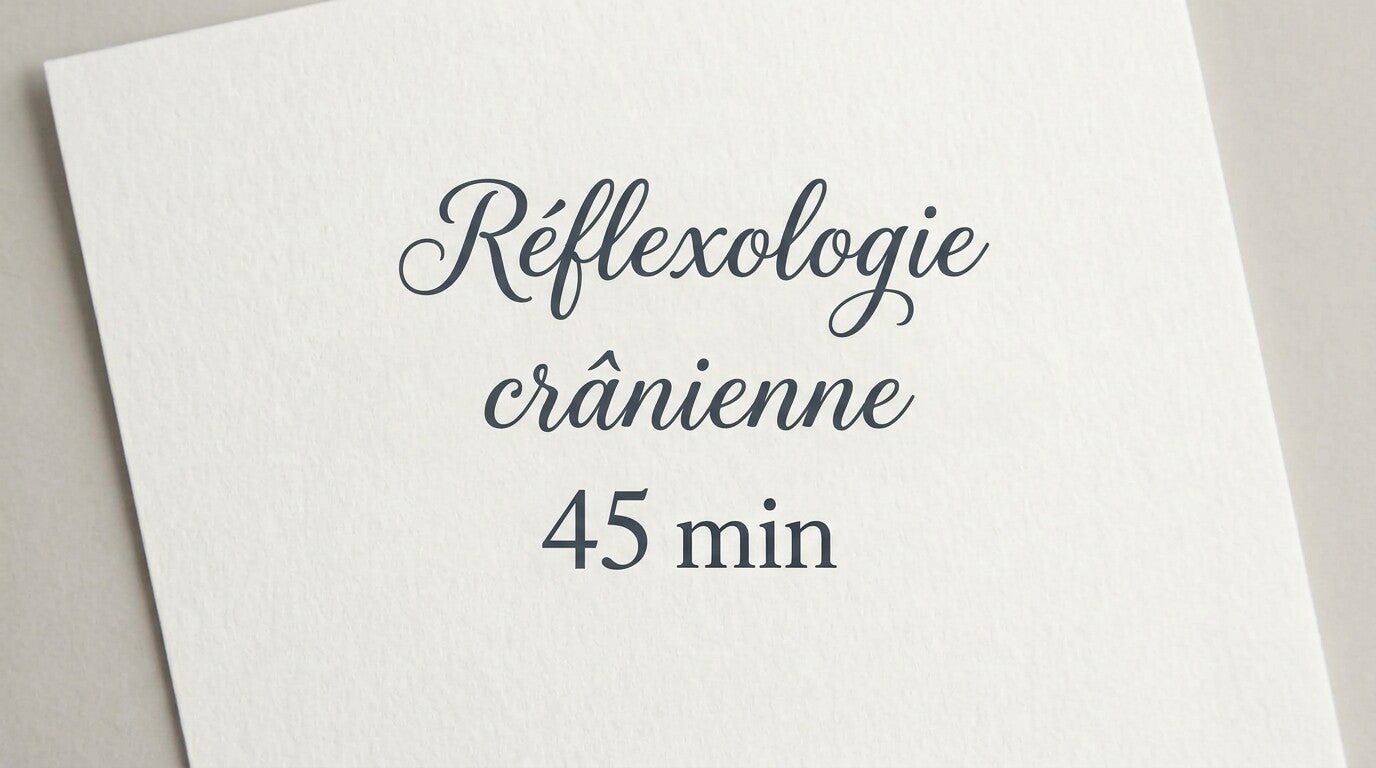Réflexologie crânienne 45 min