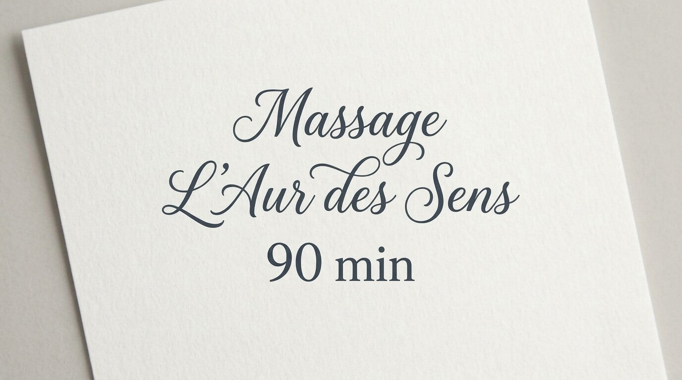 Massage L'Aur des Sens 90 min