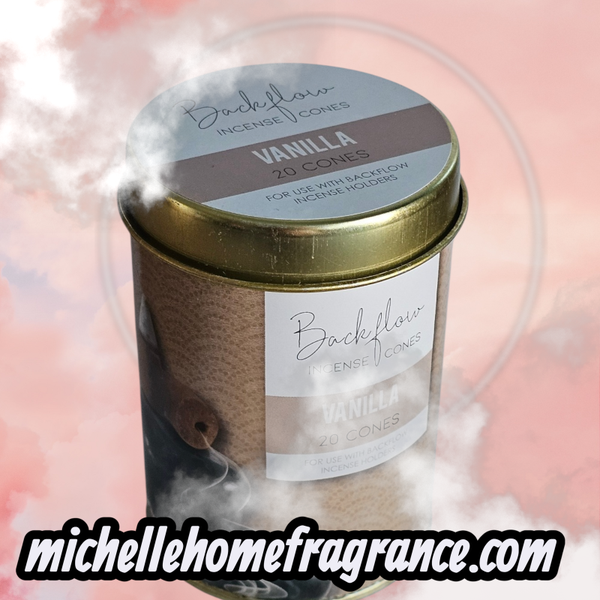 Vanille Backflow Intense Cones – 20 stuks in blik