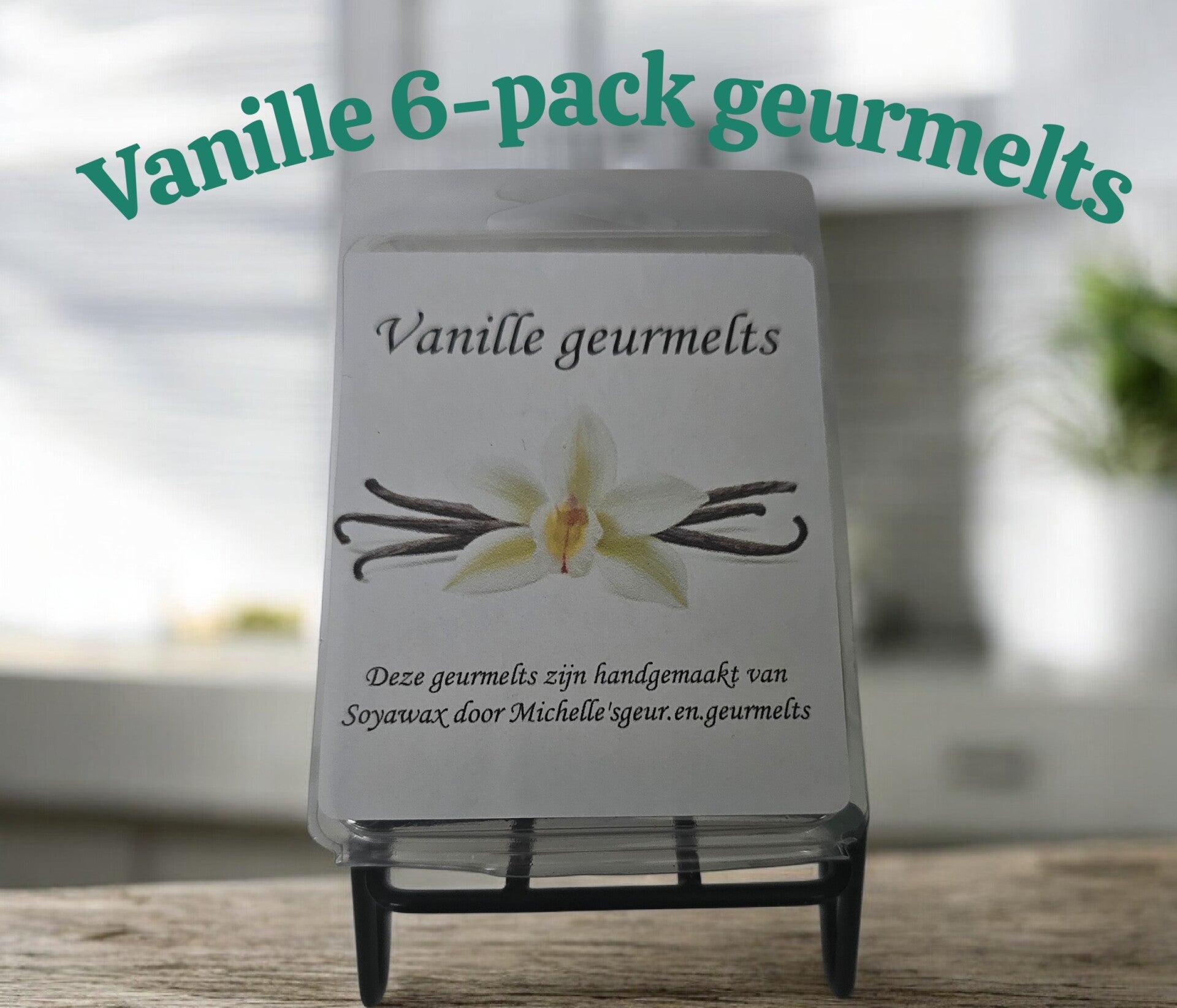 Vanille 6-pack geurmelts of cups