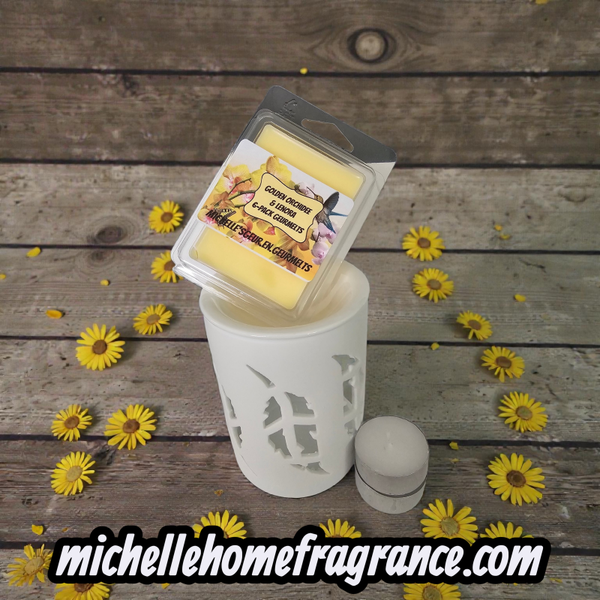 🌸 Tijdelijke Actie – Golden Orchidee & Lenora Geurset 🌸