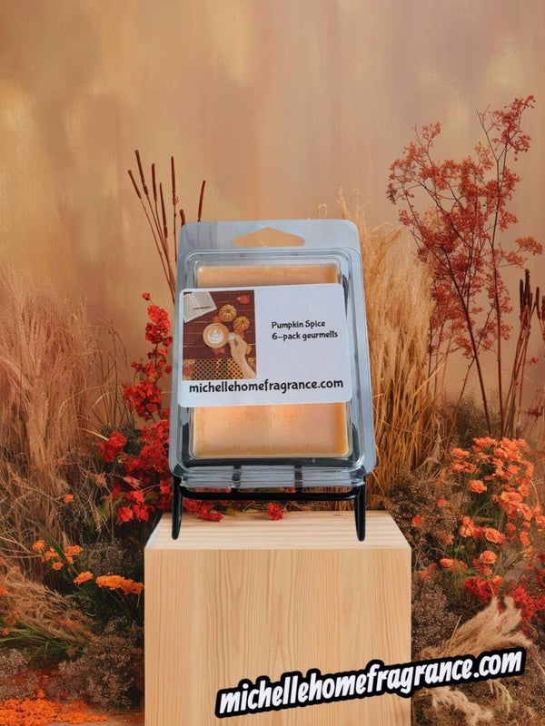 🎃 Pumpkin Spice – Geurmelts | 6-pack of cupje om te proberen 🍂