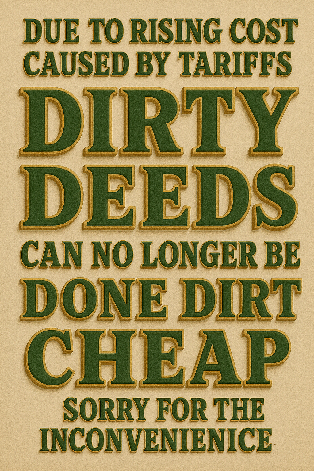 Dirty Deeds