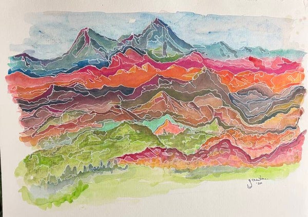 Rainbow Mountains