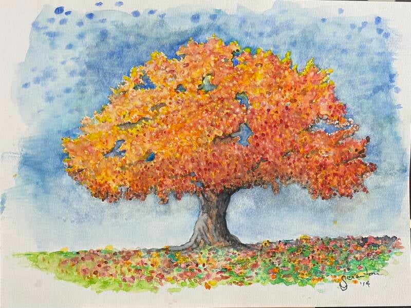 Autunm tree