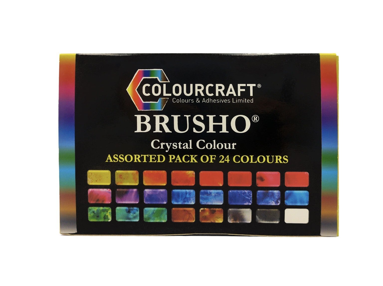 Brusho Starter Pack - Fixed Assortment 24 Colours