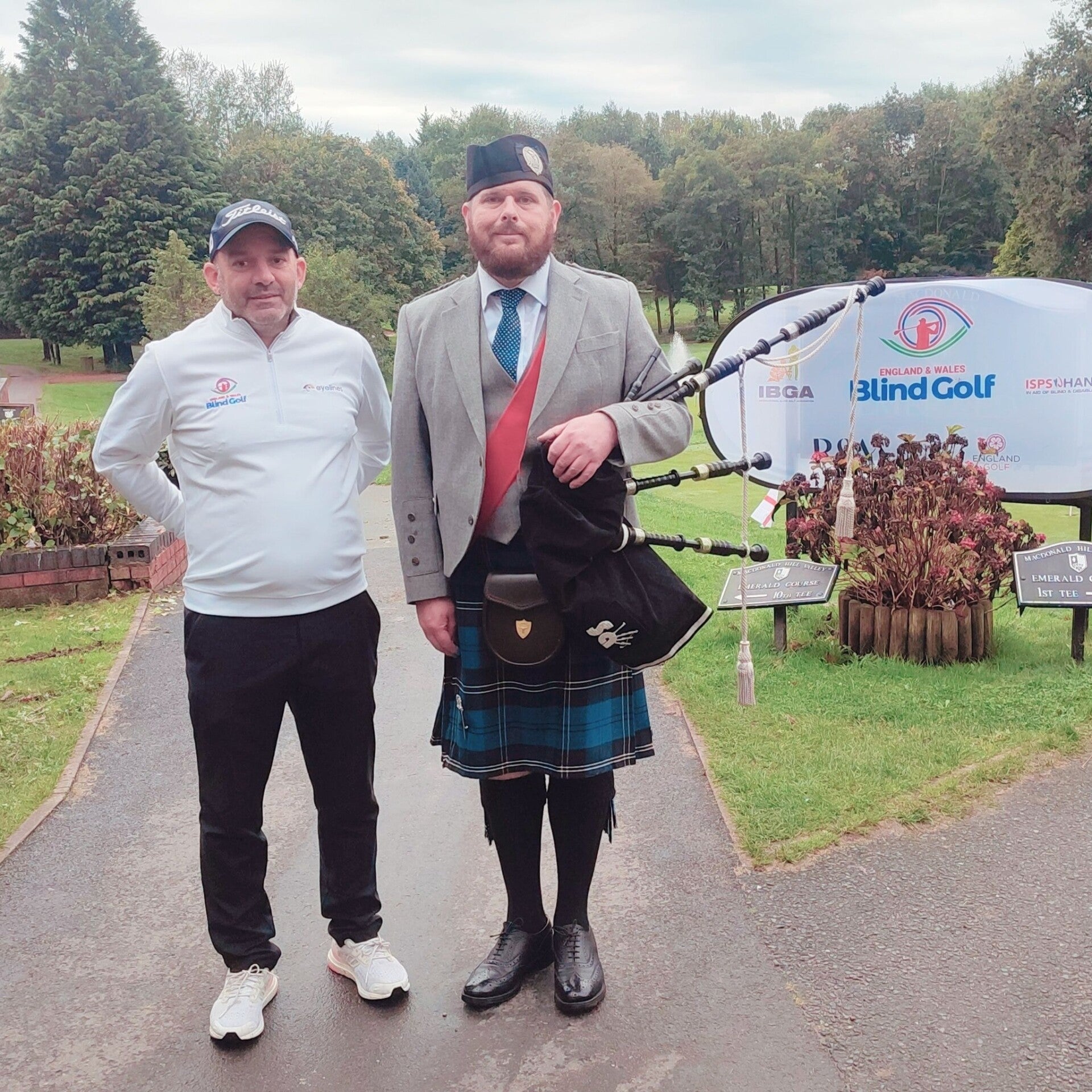 Bagpipes in Shropshire