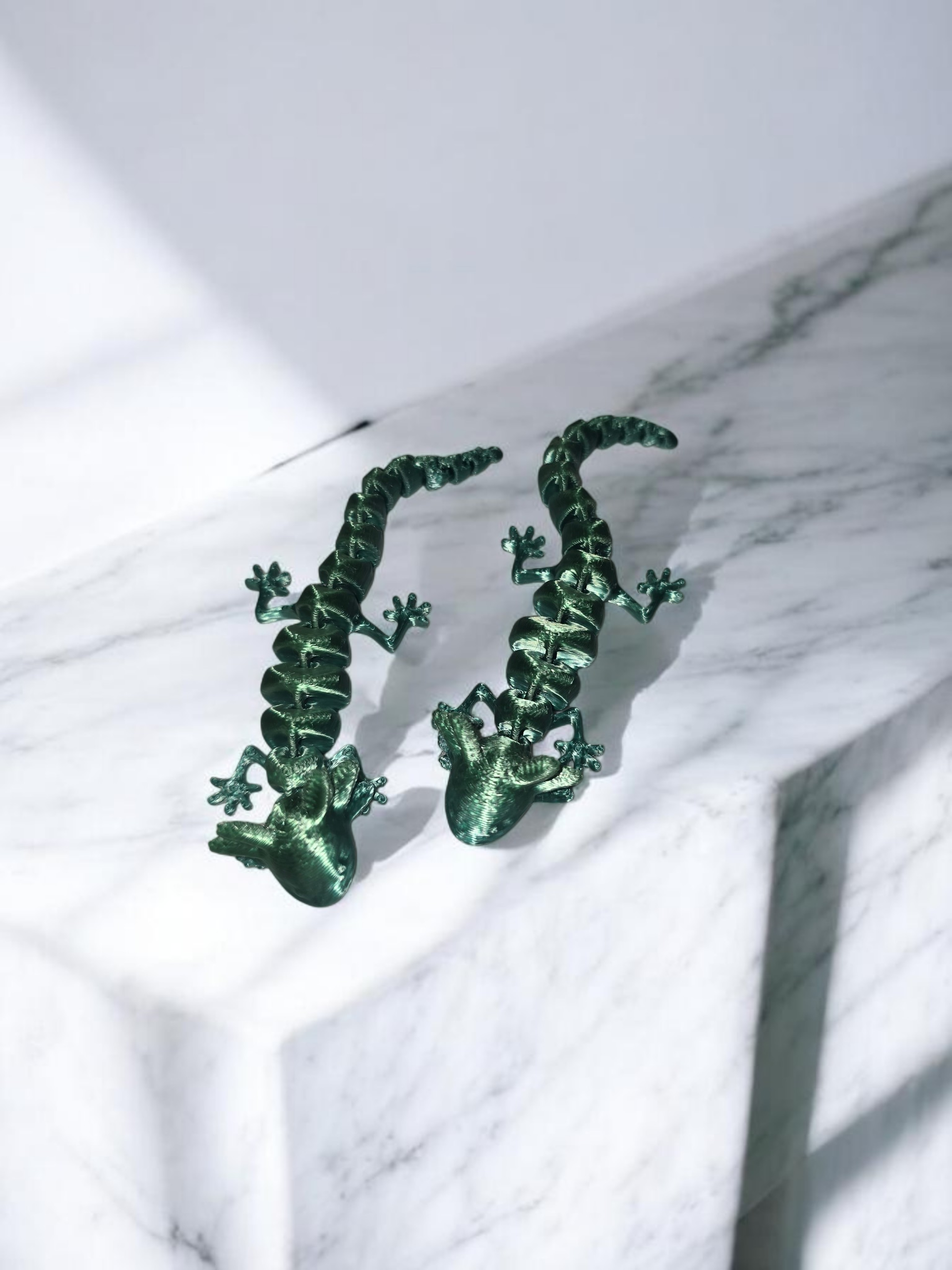 3D Mini Green Axolotl