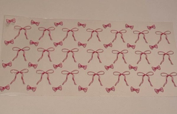 Pink bow