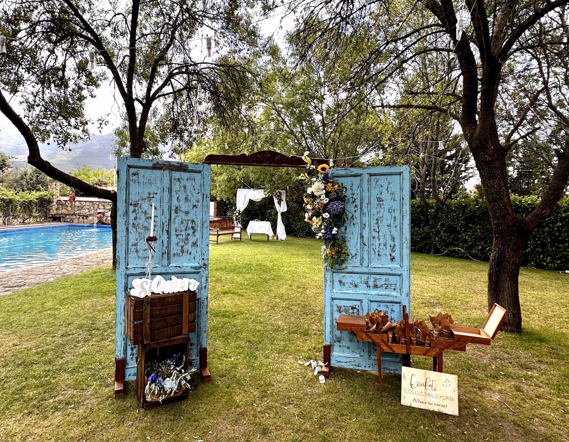 Puertas altar vintage