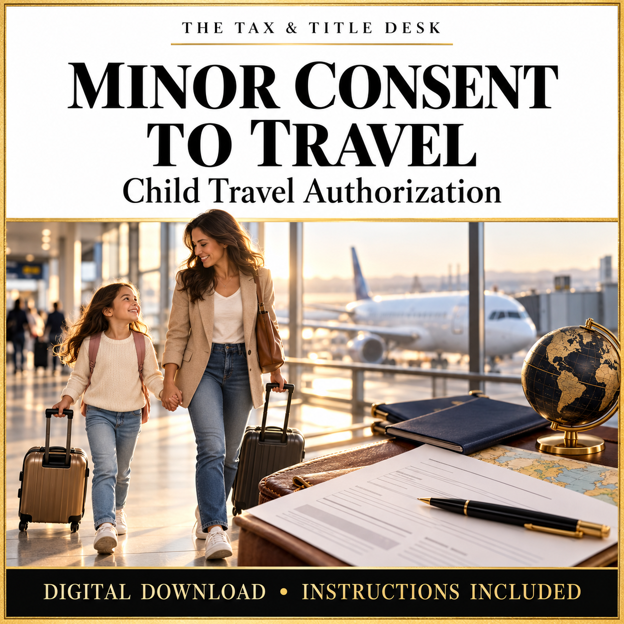Minor Consent to Travel — Domestic & International Travel