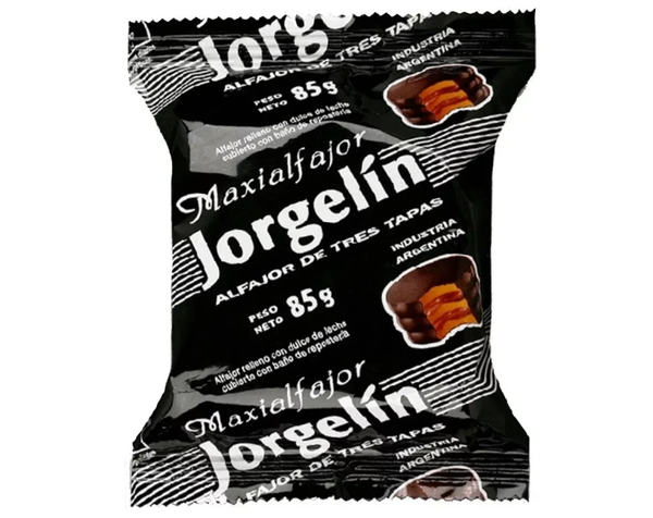 Alfajor Jorgelin triple chocolate x 24u