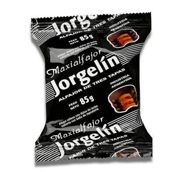 Alfajor Jorgelin triple chocolate X 6