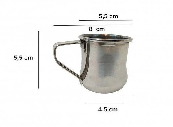 Mate de Acero 1 Asa Cod 750-180251