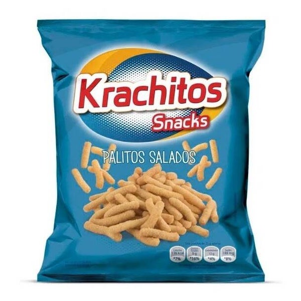 Palitos Salados Krachitos 70 Gr X 24 U