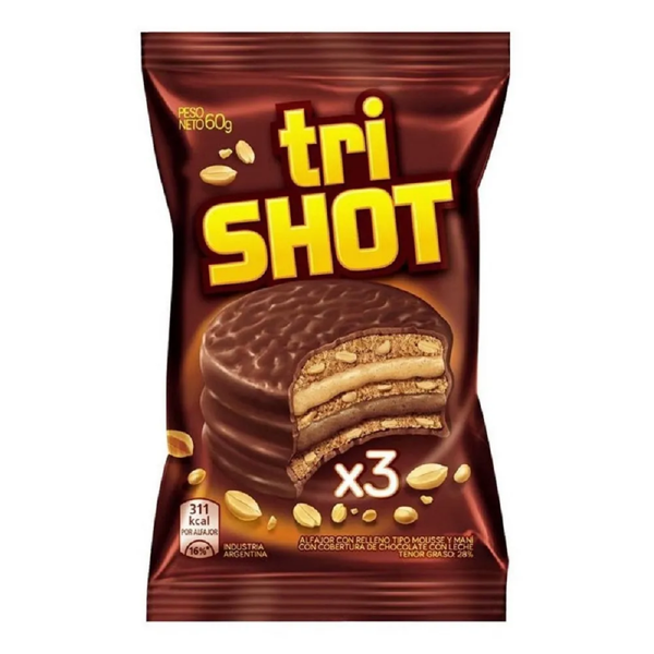 Alfajor Triple Shot X 36u