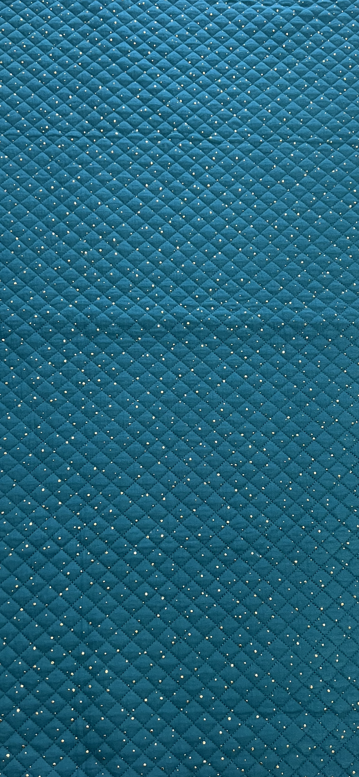 matelassé bleu canard avec supplément