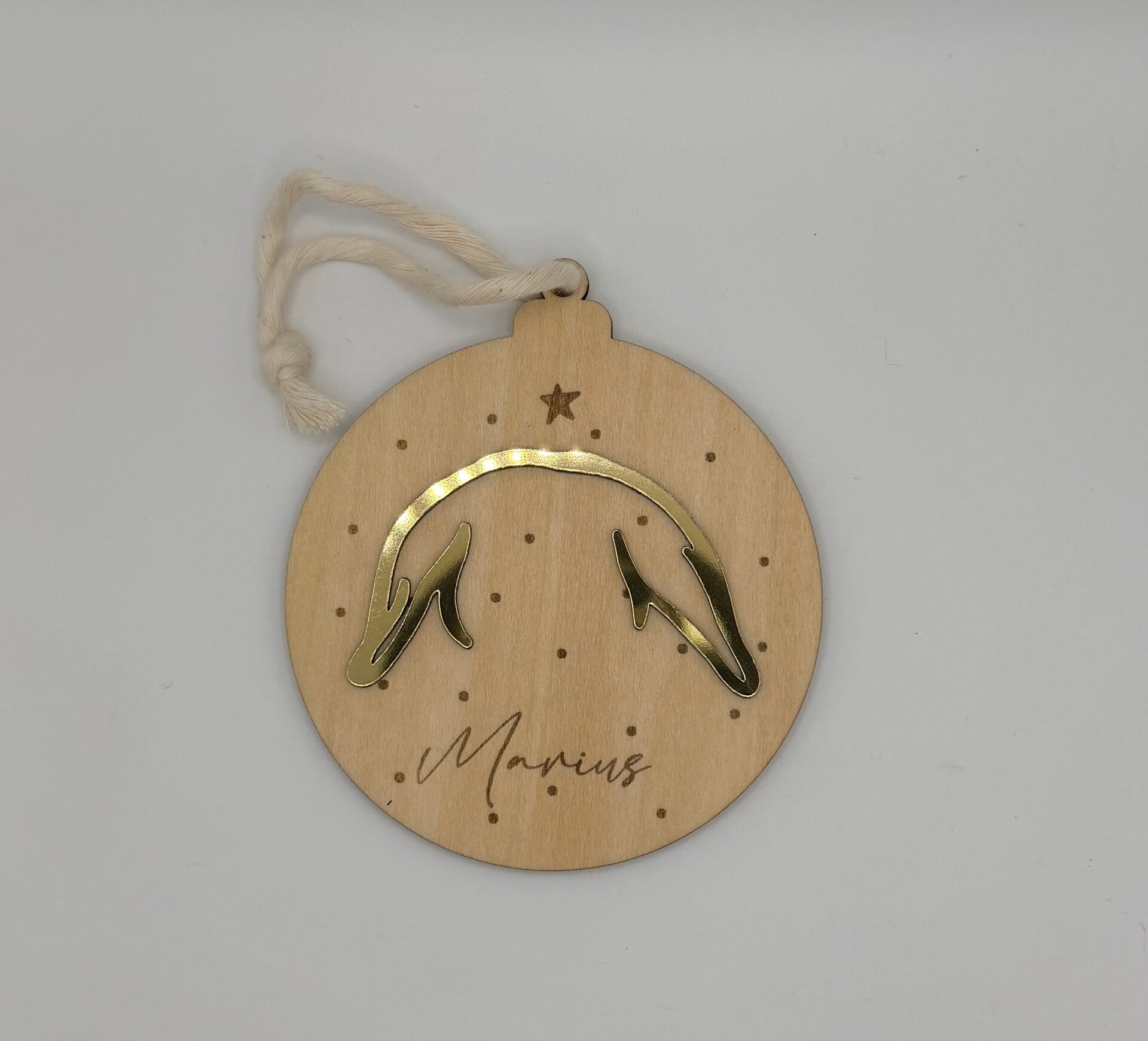 Boule petit pois de noël