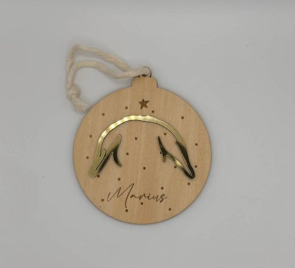 Boule petit pois de noël