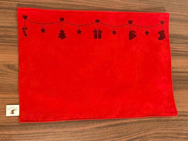 Tapis de repas NOËL gravé