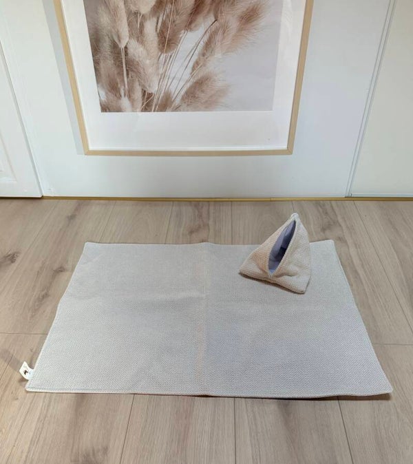 Ensemble tapis de repas et berlingot