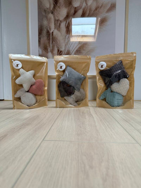 Lot de 3 jouets pour chat à la VALERIANE