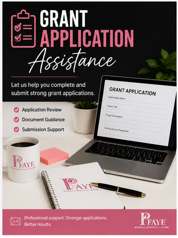 Grant Application Assistance