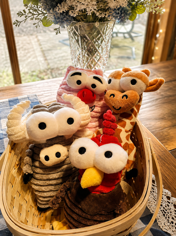 Cozy Basket of Friends