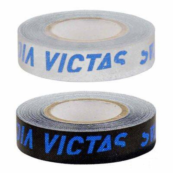 VICTAS Kantenband 5m x 12/9 mm - sw/silber