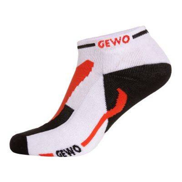 GEWO Kurzsocke Short Flex III- weiß/rot