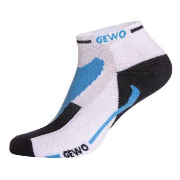 GEWO Kurzsocke Short Flex III - weiß/blau