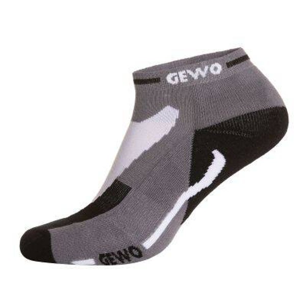 GEWO Kurzsocke Short Flex III - grau/weiß
