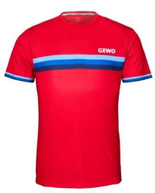 GEWO T-Shirt Santiago - rot/blau