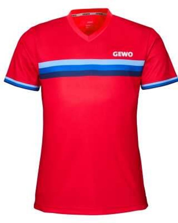 GEWO Shirt Lady Santiago - rot/blau