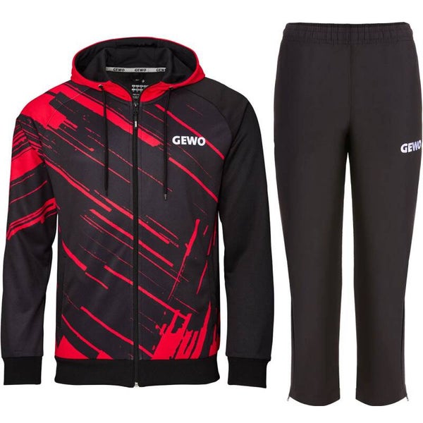 GEWO Anzug Atani sw/rot