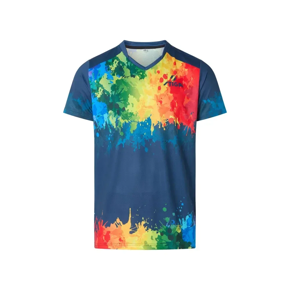 STIGA Shirt Pro Asia - dunkelblau/Mehrfarbig