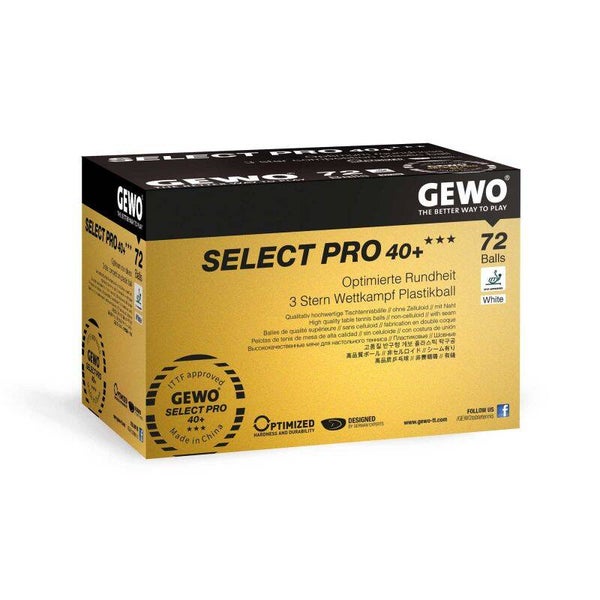 GEWO Ball 3*** Select Pro - 72er