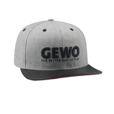 GEWO Cap - grau/rot