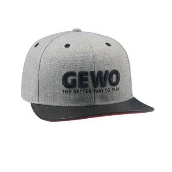 GEWO Cap - grau/rot