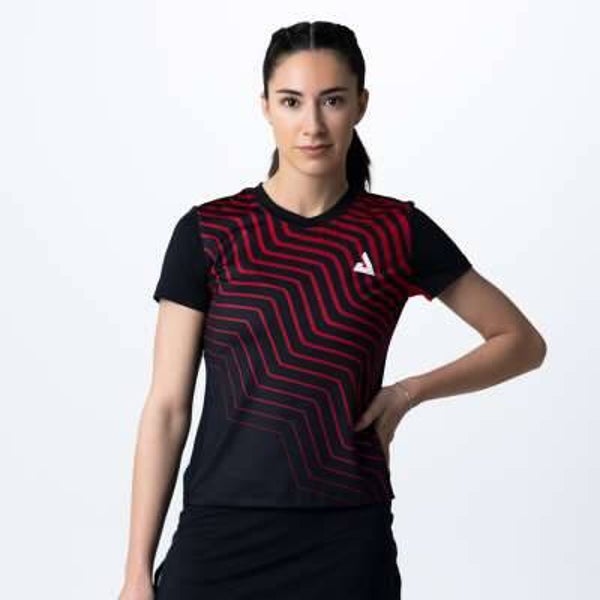 Joola Shirt Lady Waves Team 25 - sw/rot