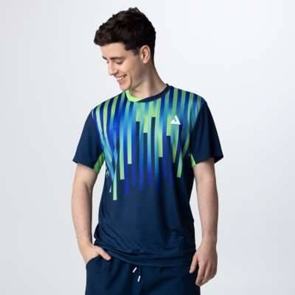 Joola T-Shirt Geo Competition 25 - navy/grün