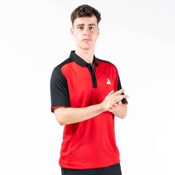 Joola Polo Team 26 - sw/rot