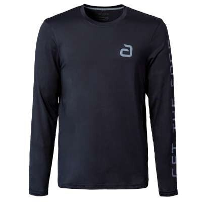 ANDRO Longsleeve Scalzo - sw/grau
