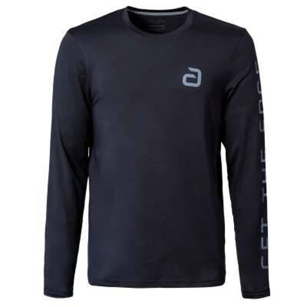 ANDRO Longsleeve Scalzo - sw/grau