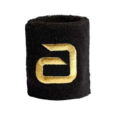 ANDRO Schweißband Alpha - sw/gold