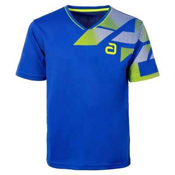 Andro Shirt Benzon - blau/gelb
