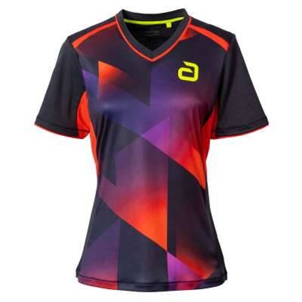 Andro Shirt Lanton Women - sw/rot